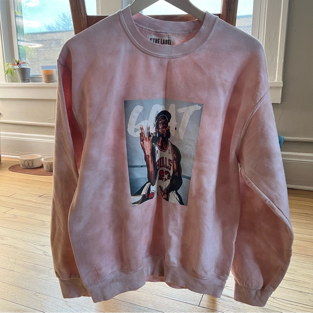 Pink Graphic Sweatshirt
